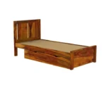 Topaz Single Bed With Drawer Storage - Image 3