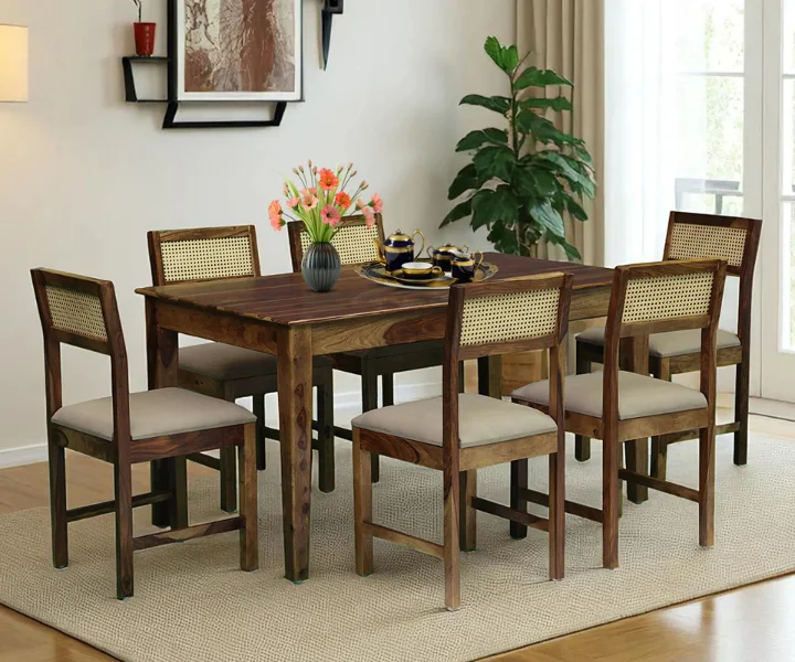 Latest 6 Seater Dining Table Designs for Indian Homes in 2026