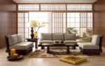 Buy Contemporary Wooden Sofa set online
