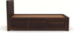 Balikos Sheesham Wood Bed with Box Storage - Image 3