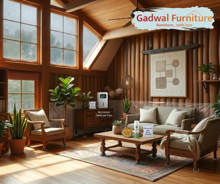 How to Protect Wooden Furniture During Monsoon in India