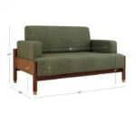 Kairav Modern Wooden Sofa Set with Premium Upholstery - Image 12