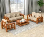 Wooden Sofa Set for Living Room Lakadi ka Sofa Sheesham Wood