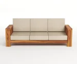 Wooden Sofa Set for Living Room | Lakadi ka Sofa | Sheesham Wood - Image 7