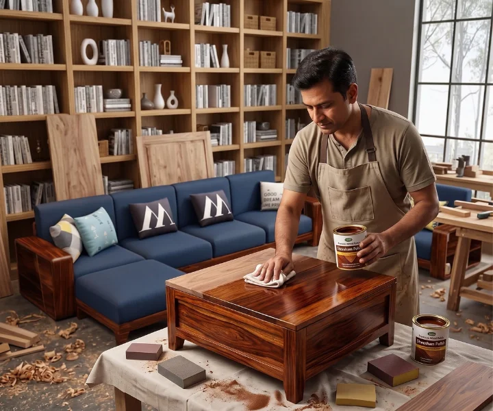 How to Polish Sheesham Wood Furniture at Home Naturally Easy DIY Guide (2026)