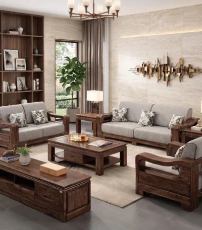 Stylish Wooden Sofa | Sofa Set Design | Sheesham Wood