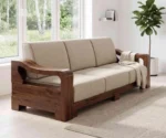 Stylish Wooden Sofa | Sofa Set Design | Sheesham Wood - Image 2