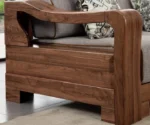 Stylish Wooden Sofa | Sofa Set Design | Sheesham Wood - Image 5