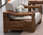 Stylish Wooden Sofa | Sofa Set Design | Sheesham Wood - Image 6