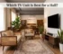 Which TV Unit Is Best for a Hall