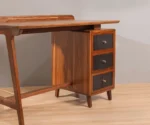 Gulliver Sheesham Wood Study Table with Three Drawers - Image 2