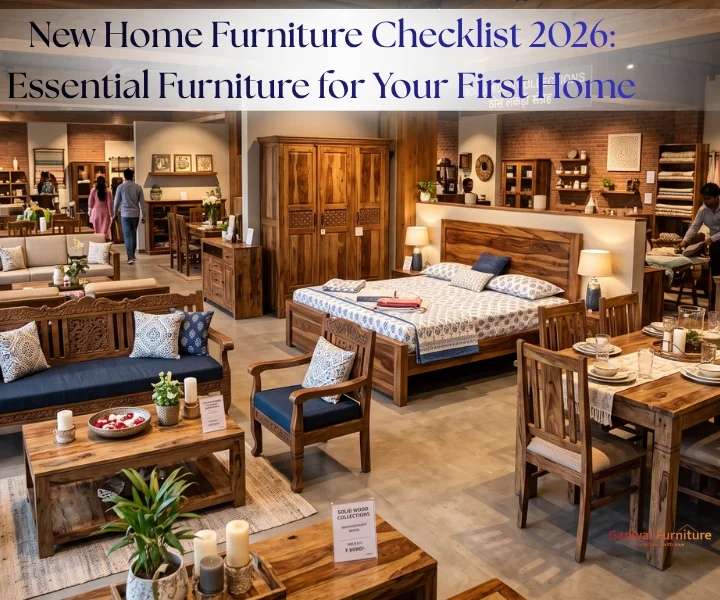 New Home Furniture Checklist 2026 Essential Furniture for Your First Home
