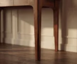 Sarah Sheesham Wood Study Table with Storage & Cane Cabinet - Image 2