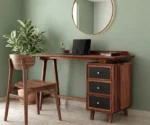 Gulliver Sheesham Wood Study Table with Three Drawers