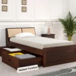 Walken Single Bed 6x4 With Drawer Storage