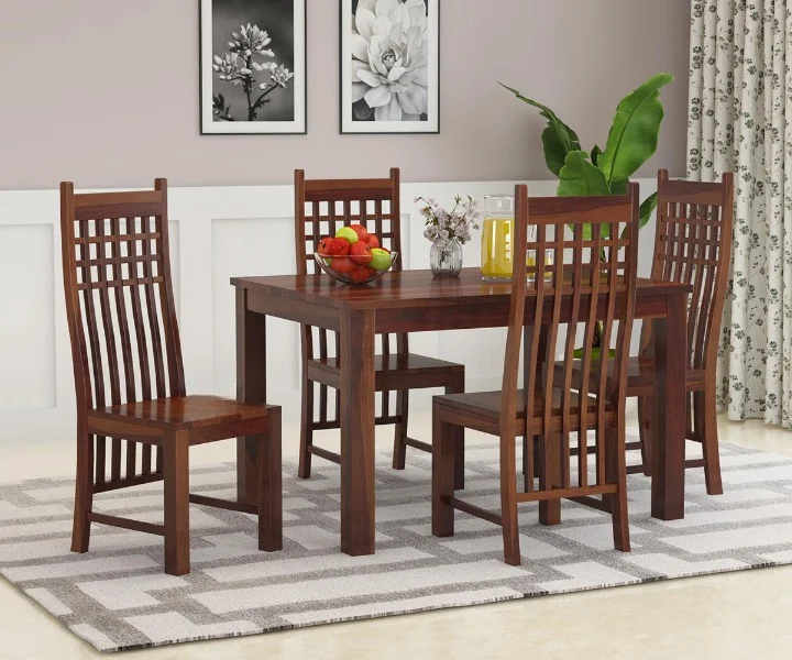 Solid Wood Dining Table Buying Tips in India - Prices, Wood Types & Sizes
