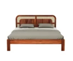 Hester Sheesham Wood Cane Bed With Non Storage - Image 4