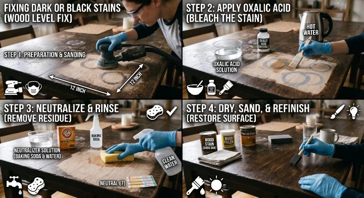 How to Remove Water Stains from Wooden Furniture