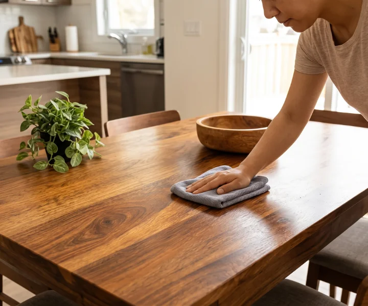 How to Clean Sheesham Wood Furniture at Home: A Step-by-Step Guide
