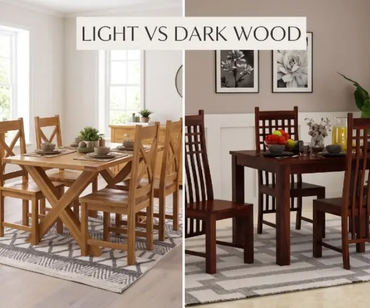 Light vs Dark Wood Dining Tables Which Is Best for Your Home