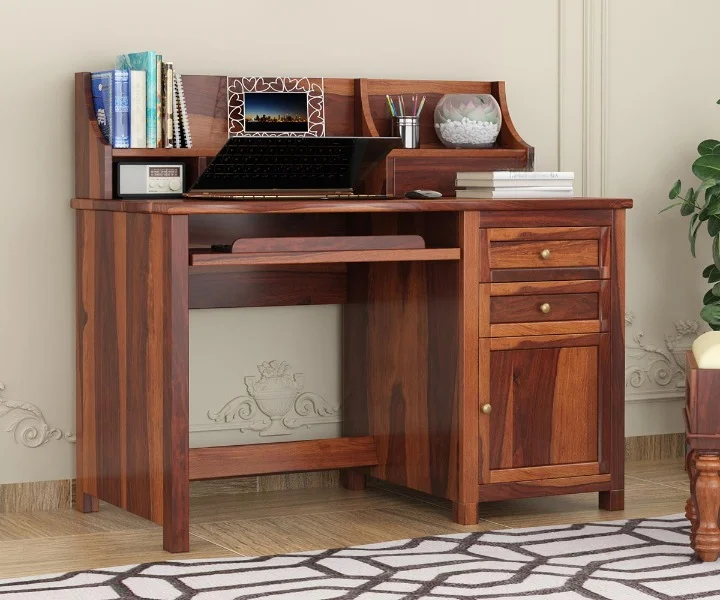 Wooden Study Table with Storage: Best Designs, Features and Buying Guide
