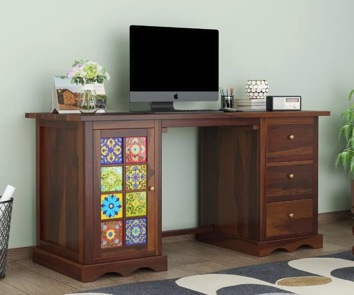 Wooden Study Table with Storage: Best Designs, Features and Buying Guide