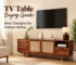 TV Table Buying Guide Best Designs for Indian