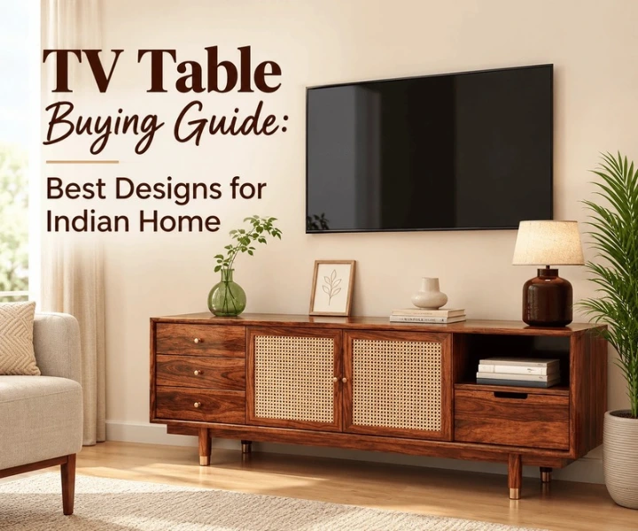 TV Table Buying Guide Best Designs for Indian
