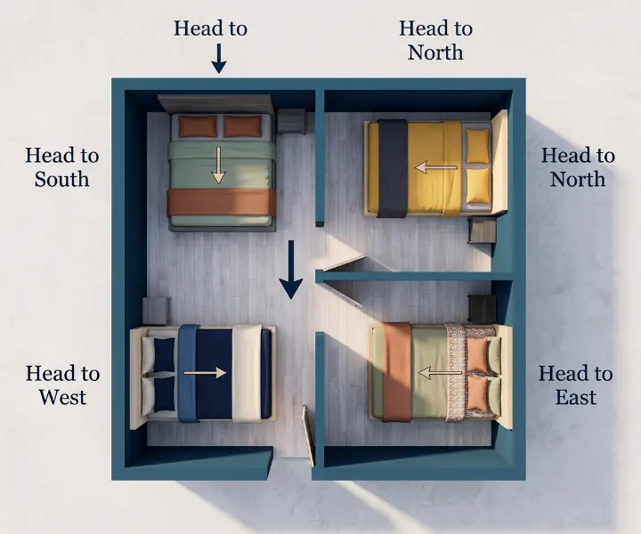 Which Direction Should Your Bed Face in a Small Room?