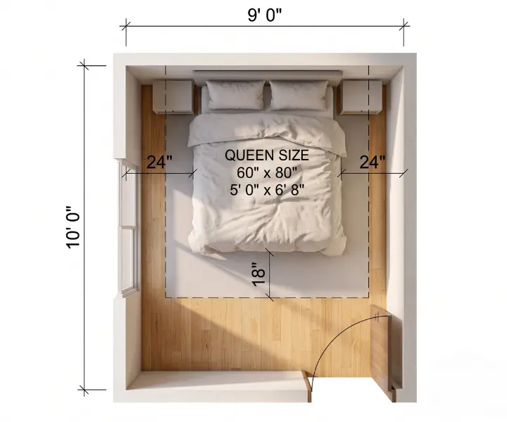 Which Direction Should Your Bed Face in a Small Room?